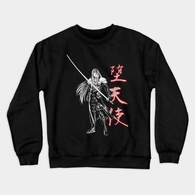 Fallen Angel Crewneck Sweatshirt by ddjvigo